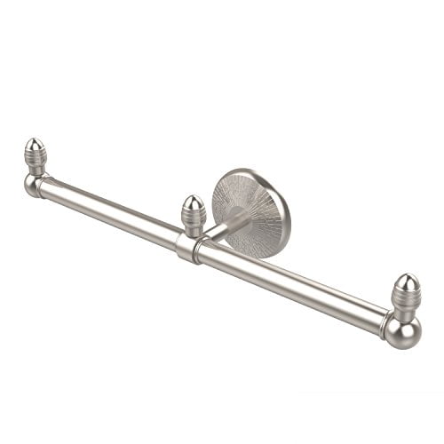 Photo 1 of Allied Brass Monte Carlo 15-in Double Antique Pewter Wall Mount Double Towel Bar