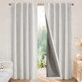 thumbnail image 1 of Cortinas Opacas Joydeco 100% Bloqueo de Luz 42 x 96 cm 2 Paneles, 1 of 9