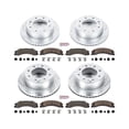thumbnail image 3 of PowerStop Front and Rear Z36 Truck & Tow Carbon-Fiber Ceramic Brake Pad and Drilled and Slotted Rotor Kit Fits: CHEVROLET GMC Select Models K5561-36, 3 of 9