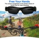 thumbnail image 4 of Gafas de sol con cámara y Bluetooth para deportes, gafas inteligentes con video HD 1080P, compatibles con la grabación de videos y fotos para actividades al aire libre., 4 of 8