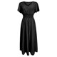 thumbnail image 3 of WILLBEST Vestidos Cortos Para Mujer, Vestido De Verano Para Mujer 2024, Vestido Bohemio Con Vuelo, Elegante Vestido De Manga Corta Con Cinturón, Vestido Maxi Para Vacaciones En La Playa, 3 of 3