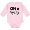 thumbnail image 3 of Inktastic Oma Baby Clothes Girls Long Sleeve Baby Bodysuit, 3 of 5