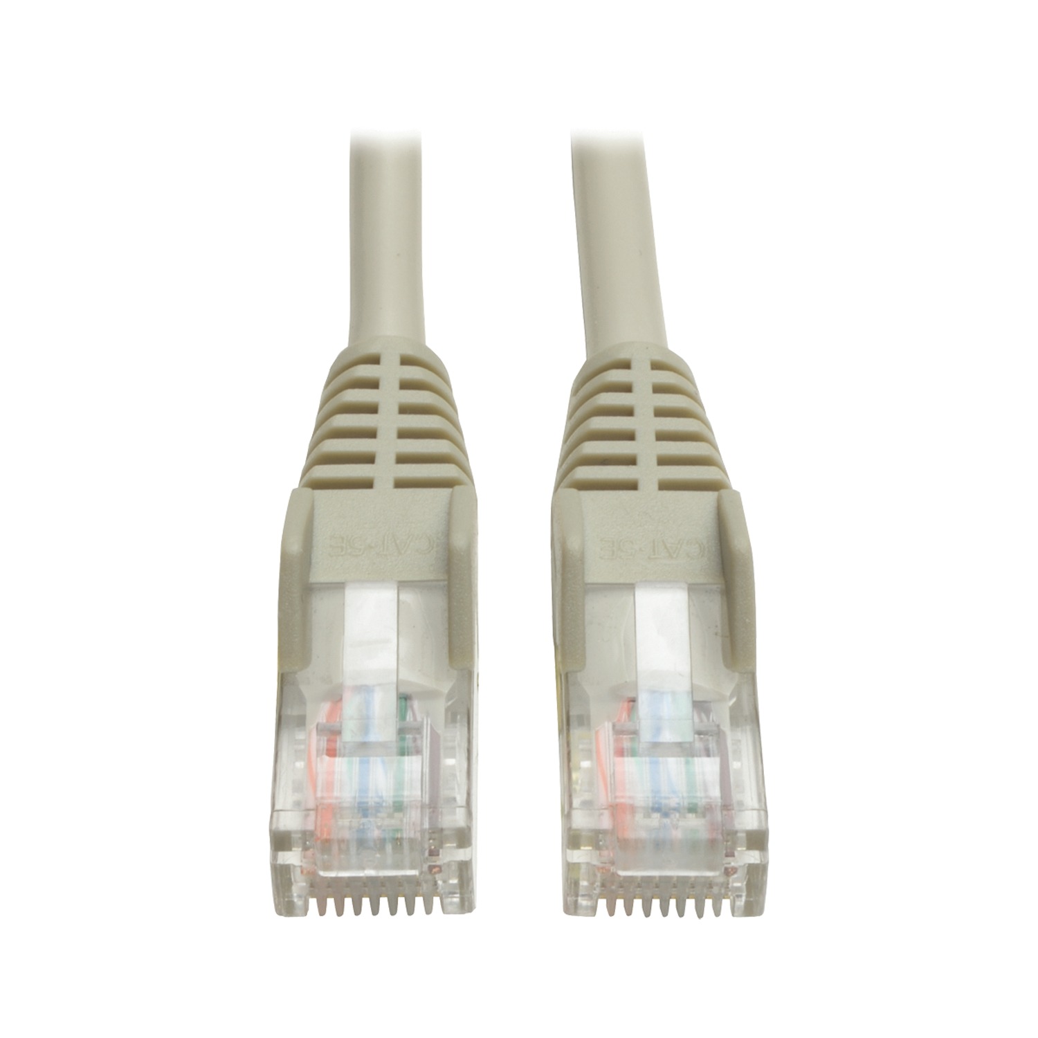 TRIPP LITE N001-010-GY 10 ft. Cat 5E Gray Snagless Cat5e Molded Patch Cable - image 2 of 2