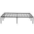 thumbnail image 2 of Cfowner 18" Metal Platform Bed Frame, Heavy-Duty Steel Slats, Black, Full Size, 2 of 5