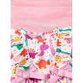 thumbnail image 5 of Mikrdoo Newborn Baby Girls Dress Dinosaur Print 9 Months Baby Girls Sleeveless Summer Dress 12 Months Baby Girls Bow Dress One Piece Sun Dress, 5 of 9