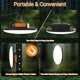 thumbnail image 4 of Luz de Trabajo LED Recargable 6000LM, Luz de Trabajo Portátil Magnética de 12000mAh con Gancho, 3 Modos, Luz de Emergencia Impermeable para Mecánicos, Reparación de Automóviles, Pesca y Acampar, 4 of 10