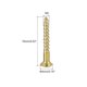 thumbnail image 2 of 100pcs M2 X 16mm Flat Head Slotted Brass Wood Screws, 2 of 5
