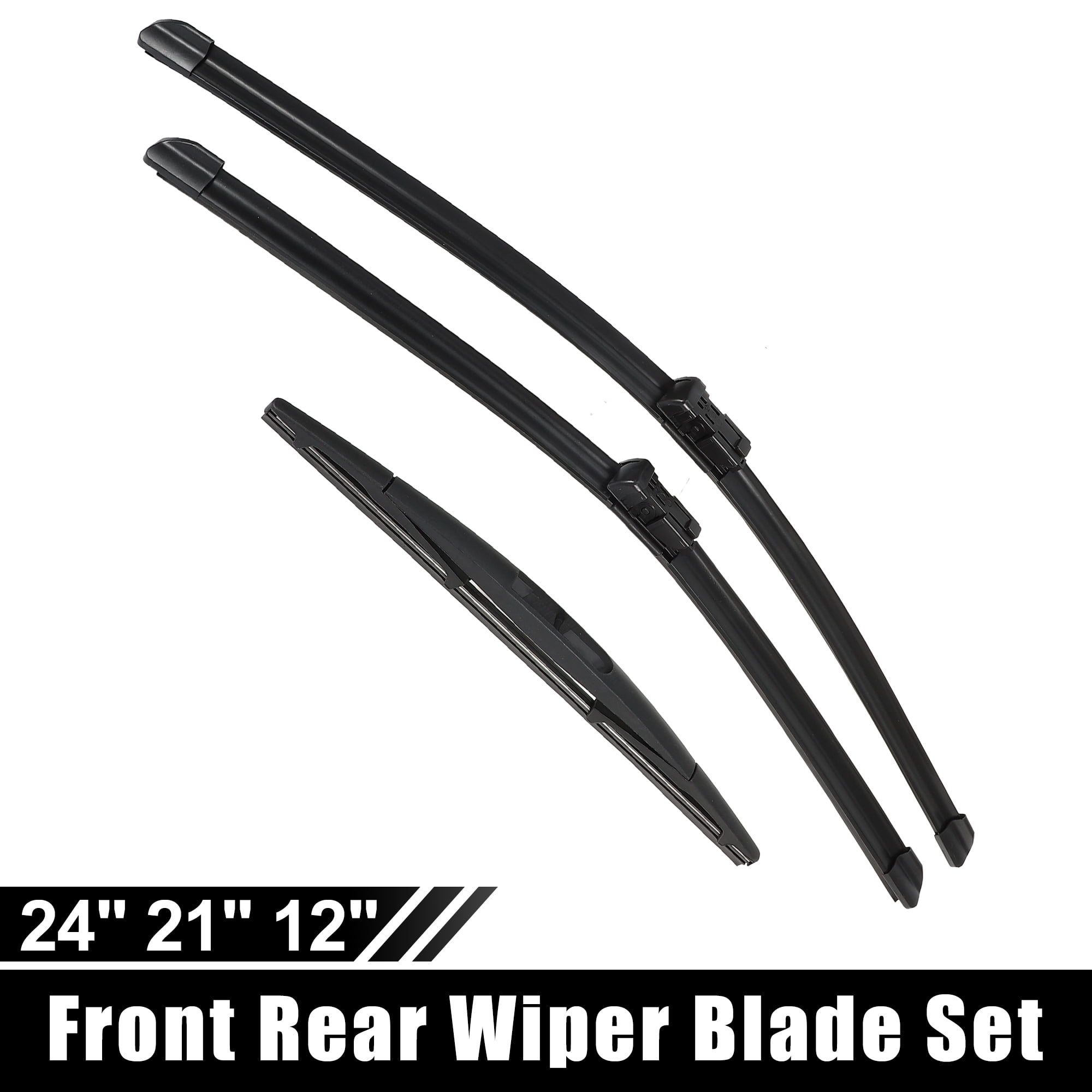 Unique Bargains 24 Inch 21 Inch 12 Inch Windshield Wiper Blade Set for Buick Enclave 2008