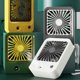 thumbnail image 5 of Naiovety Ventilador de nebulización Ventiladores de aire portátiles recargables de mano Humidificador de enfriamiento hidratante Dormitorio de oficina Humidificadores Blanco Naiovety HA061513-01B, 5 of 6