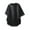 02# Black, variant on IhhxPro Men's Short Sleeve Button down Shirt Oversized Sport Tee Moisture-Wicking Quick Dry Plaid Trim T-Shirt M-3XL
