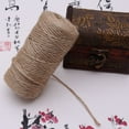 thumbnail image 3 of 2mm 150M Length Natural Jute Twine Thick String 3Ply Rope DIY Arts Crafts Decoration Bundling, 3 of 10
