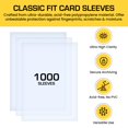 thumbnail image 4 of Fundas para cartas bindrz 66x92 mm, 45 micras, transparentes, 1000 piezas, 4 of 6