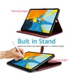 thumbnail image 4 of Njjex iPad Pro 11" 2018 Case, iPad Pro 11 inch Cover, A1980 A2013 A1934 A1979 Case, Leather Slim Folio Stand Case with Card Slots Magnetic Closure Protective Cover (Support Wireless Charging) -Wine, 4 of 7