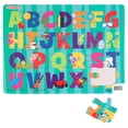 thumbnail image 2 of Playskool 16 Piece Number and Alphabet Puzzles with Frame, 2-Pack, 2 of 8