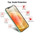thumbnail image 6 of 2 Pieces Glass Screen Protector Tempered Film for iPhone 11 13 14 11 Pro XR XS, 6 of 8