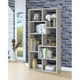 thumbnail image 4 of Sturdy Wooden Bookcase With Multiple Shelves, Brown, 4 of 4