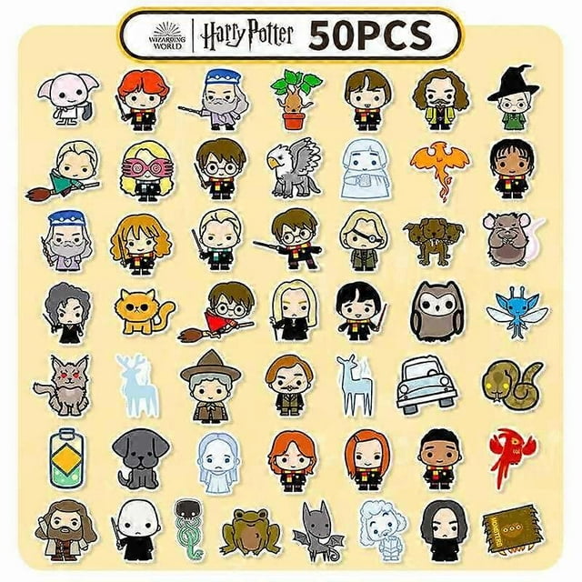 Cute Character Collection Hand Account Stickers Cartoon Magic Academy Style Small Stickers