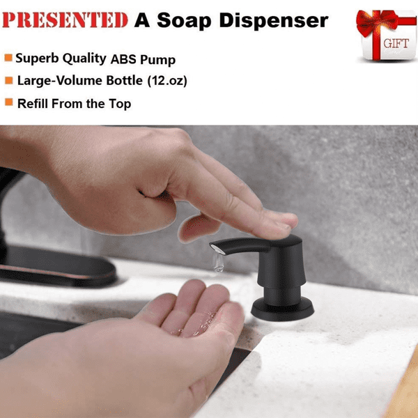 Kitchen Soap Dispenser for Household Kitchen Countertop