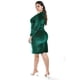 thumbnail image 3 of Vestido elegante de terciopelo Roman Fashion / Tallas Extras, 109 (Verde) verde oscuro 40, 3 of 6