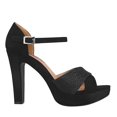 thumbnail image 2 of SANDALIAS DAMA STYLO 44007 SUEDE NEGRO Stylo  44007, 2 of 4
