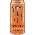 Monster Energy Ultra Sunrise, Sugar Free Energy Drink, 16 Ounce (Pack