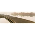 thumbnail image 3 of Blaustein, Alan 14x7 Black Modern Framed Museum Art Print Titled - Tranquil Pier, 3 of 5