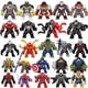 thumbnail image 2 of 73 Style Disney Anime Figure Wolverine The Thing Spide Building Blocks Ant-Man Black Panther Toys For Children Boy Gift Gao Jinjia LED, 2 of 2