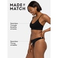thumbnail image 5 of Fruit of the Loom Women's Seamless Thong, 2-Pack, Sizes S-XXXL, 5 of 8