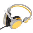 thumbnail image 5 of Gaming Headset with Noise Canceling Stereo, Ergonomic, Wired Computer Gaming Headset with Microphone for PC, Yellow, 5 of 5
