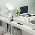 thumbnail image 5 of Harper & Bright Designs L-shaped Corner Bed Full Size with Bookcases and Drawers, Wood Daybed with Power Outlets and USB Charging Ports, White, 5 of 16