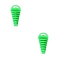 thumbnail image 2 of relayinert Motorcycle Exhaust Pipe Plug Wash Plug Pipe Motocross Tailpipe Plug Move Blow-Down PVC green 2Set, 2 of 6
