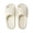White, variant on Women's Thick Sole Arch Support Slippers with One Strap, Lightweight Cushioned Comfort Slides for Home, Breathable Anti Slip Summer Indoor Sandals