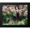 thumbnail image 2 of Bolokofsky, Ronald 14x12 Black Modern Framed Museum Art Print Titled - Park Tulips, 2 of 5