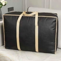 Extra Large Luggage Storage Bag for Moving & Travel | Waterproof & Dustproof Non-Woven Fabric | Heavy-Duty Carry Handle | College Dorm & Home Packing Organizer for Clothes & Blankets