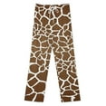 thumbnail image 3 of Giraffe Pattern Pajama Pants Comfortable Elastic Waist Pajamas Fashion Sleepwear Bottoms Plus Size Homewear, 3 of 6