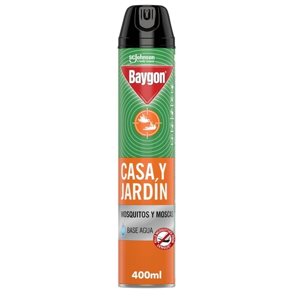 Insecticida en Aerosol Baygon Casa y Jardín 400 Ml