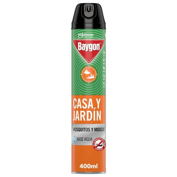 Insecticida en Aerosol Baygon Casa y Jardín 400 Ml