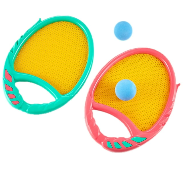 Kids Catch Ball Game Elastic Funny Catch Game Racket Set Toss and Catch Net Game