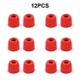 thumbnail image 4 of bedienty 6 Paires de Coussinets d'Oreille Eaps Portables Embouts de Poche Réutilisables Remplacement Bouchons d'Oreille Housses Fournitures pour Casque Rouge 1Ensemble, 4 of 6
