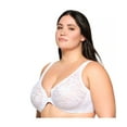 thumbnail image 6 of Glamorise WonderWire Front-Closure Stretch Lace Underwire Bra 9245 (Women's & Women's Plus), 6 of 10