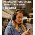 thumbnail image 5 of Edifier W800BT Pro Hybrid Active Noise Cancelling Headphones - Hi-Res Audio - AI Call Noise Cancellation - 45H Playtime - Fast Charging - Foldable - Wireless Over-Ear Bluetooth 5.4 Headphones - Black, 5 of 5