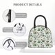 thumbnail image 4 of Easygdp Lilies Flowers Bolsa de Almuerzo Insulada Grande, Forro de Aluminio, Diseño Espacioso, a Prueba de Fugas, Ideal para Trabajo, Picnics, Viajes y Actividades al Aire Libre, 4 of 6