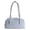 Light Blue, variant on Women Polka Dot Bowling Bag, Retro Chic PU Leather Shoulder Handbag, Versatile Underarm Crossbody Bag with Zipper Closure & Charm for Daily Outfits