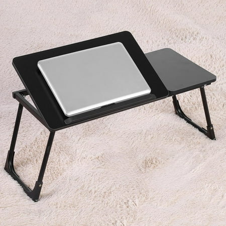 Adjustable Breakfast Bed Serving Tray Eecoo Foldable Wooden Laptop