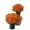 Orange, variant on 10 Bundles 21 Heads Artificial Fall Flowers Faux Mums Fake Flowers Floral Arrangement for Indoor Outdoors Garden Home Wedding Thanksgiving Decor