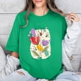 thumbnail image 4 of DDAPJ pyju 2025 Mother's Day Short Sleeve T-shirts for Women Grandma Mom Cute Graphic Tees Mama Gift Tops Green S, 4 of 8
