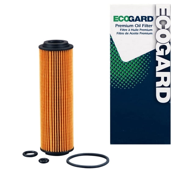 ECOGARD X5514 Cartridge Engine Oil Filter for Conventional Oil - Premium Replacement | Fits 2003-2005 Mercedes-Benz C230 1.8L; 2003-2014 C200 1.8L