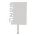 thumbnail image 1 of BINGLI Graduation Sublimation Blanks 2026 Grad Fans Sublimation Class of 2026 Photo Frame 4 x 7 Handheld Fan Shaped Picture Frame for Grad Gifts Desk Home Middle High School College, 1 of 9