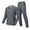 A. Gray Jacket & Pants-Medium, variant on Men Sauna Suit Suits Durable Gym Exercise Workout Jacket