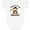 AA-White, variant on Inktastic Papas Little Monkey Boys Funny Boys or Girls Baby Bodysuit